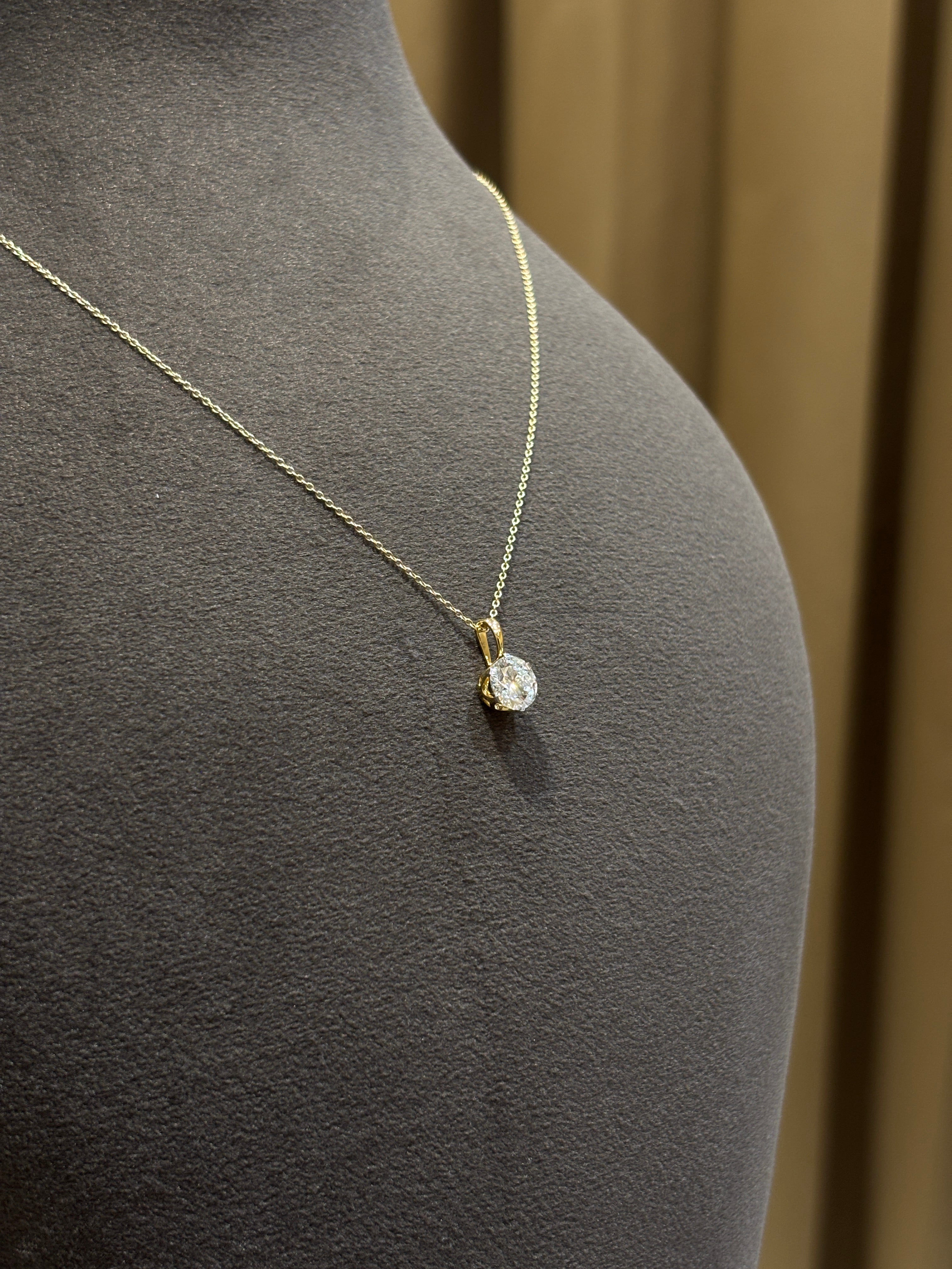 Elinth Vara Lab Grown Diamond Pendant