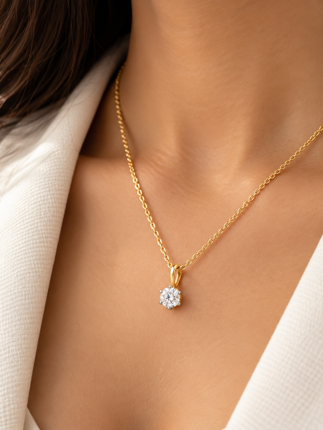 Mira Arc Lab Diamond Pendant