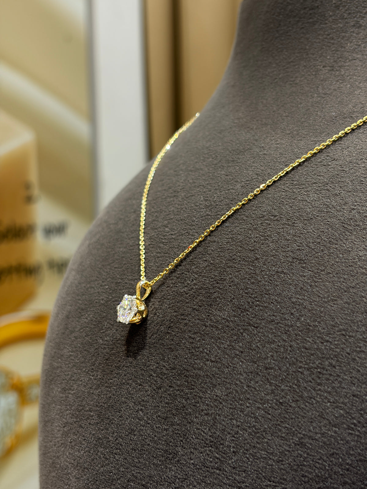Nova Arc Lab Diamond Pendant