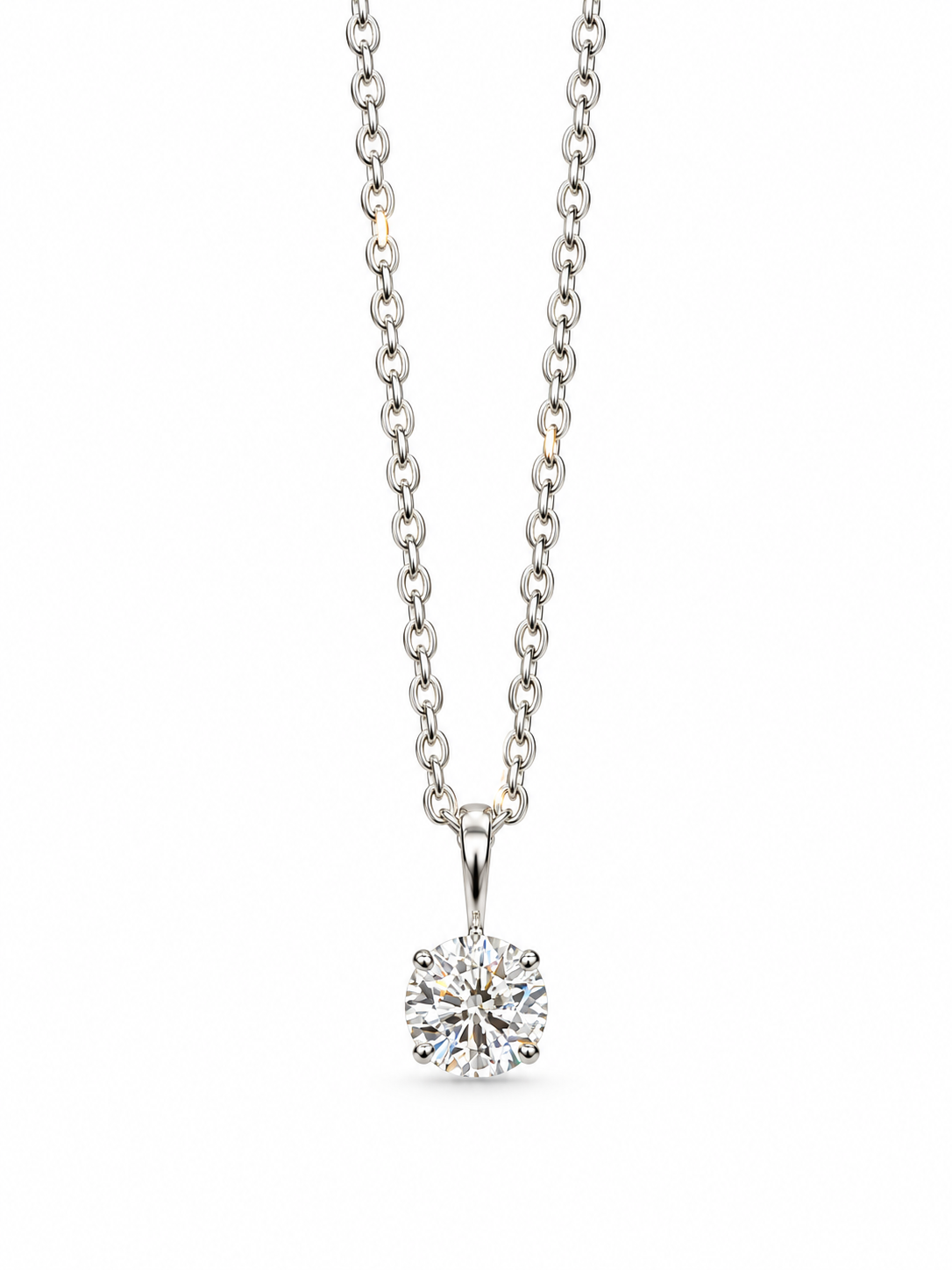 Carlotta Mandarin Lab Diamond Pendant