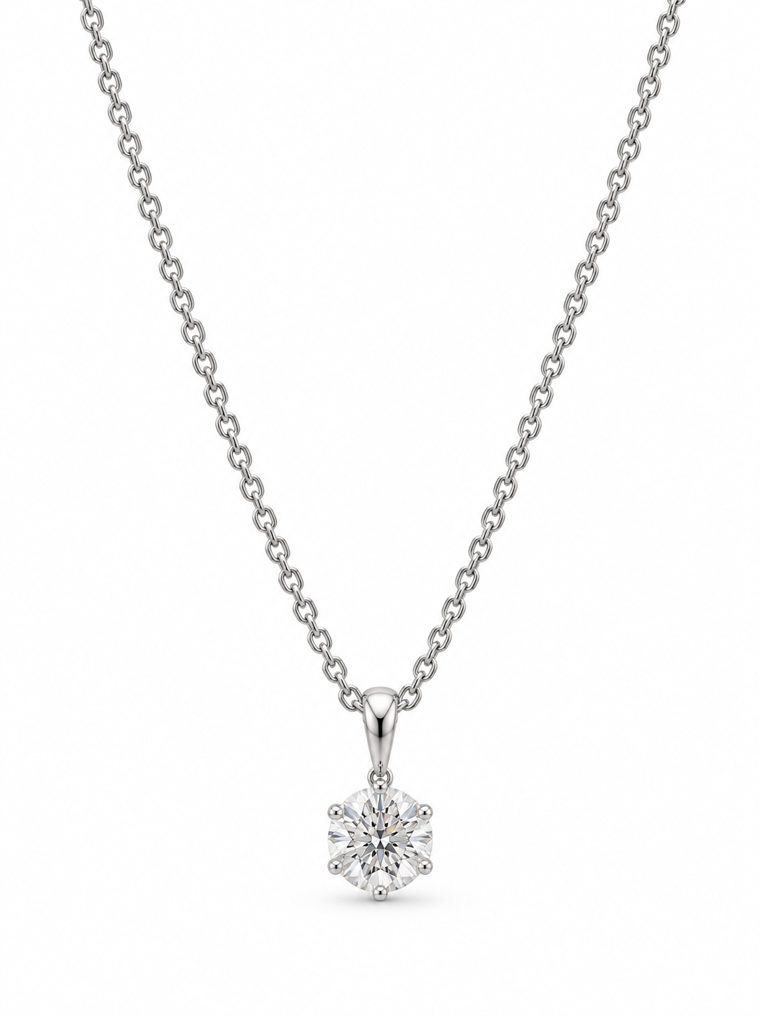 Carlotta Mandarin Lab Diamond Pendant