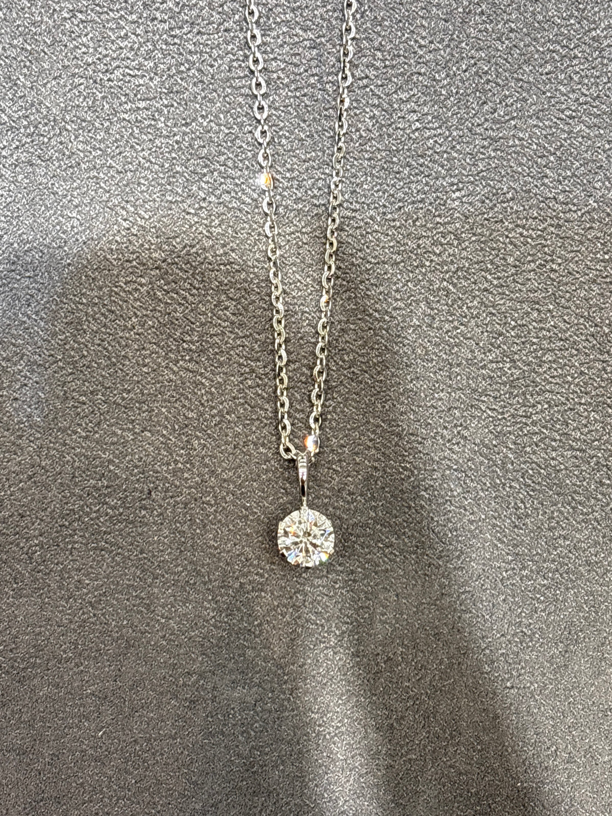 Carlotta Mandarin Lab Diamond Pendant