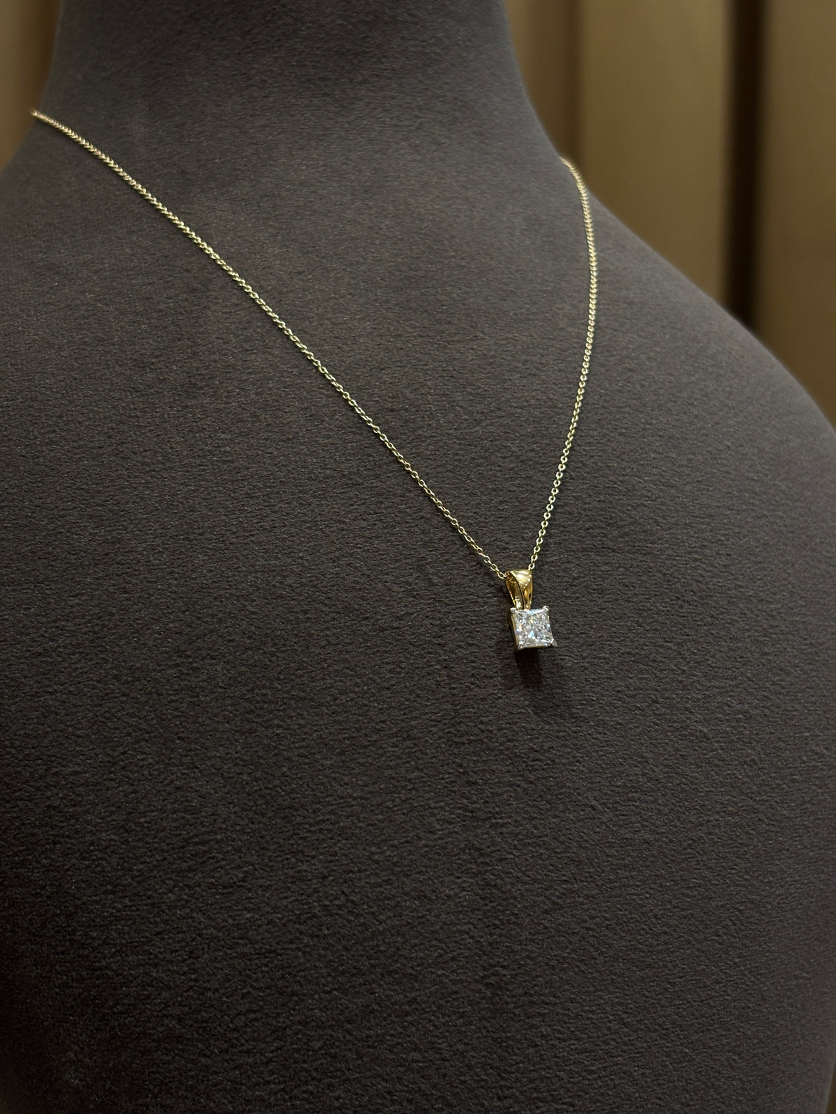 Tavren Lyss Lab Grown Diamond Pendant