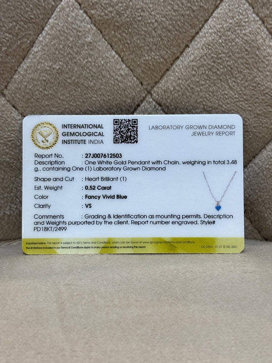 Yining Lab Diamond Pendant - Timeless Shine