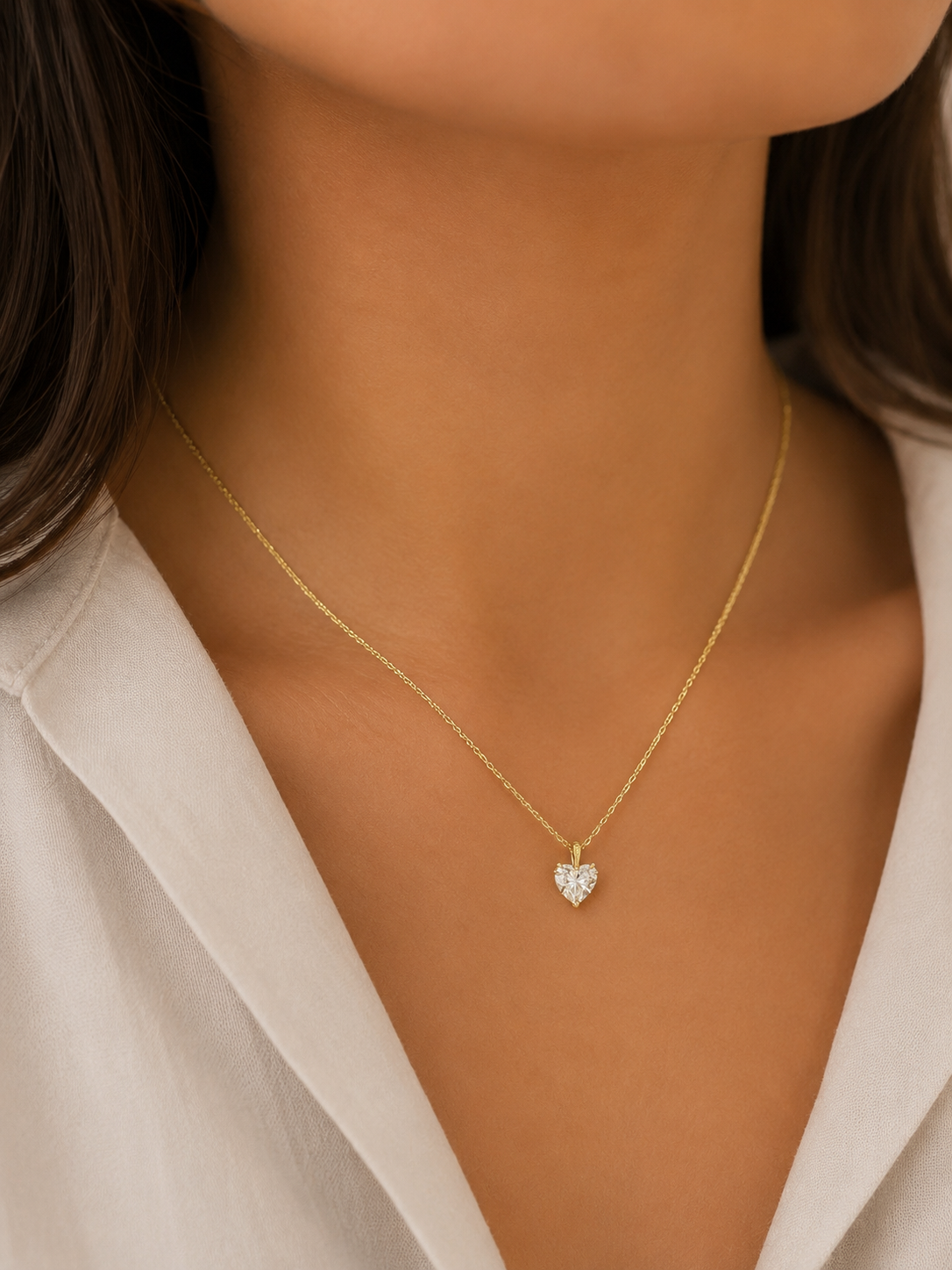 Telara Lab Diamond Pendant