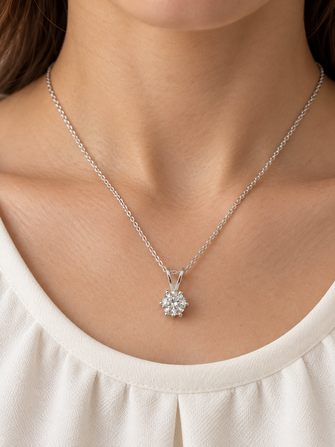 Lucinda Flair Lab Diamond Pendant