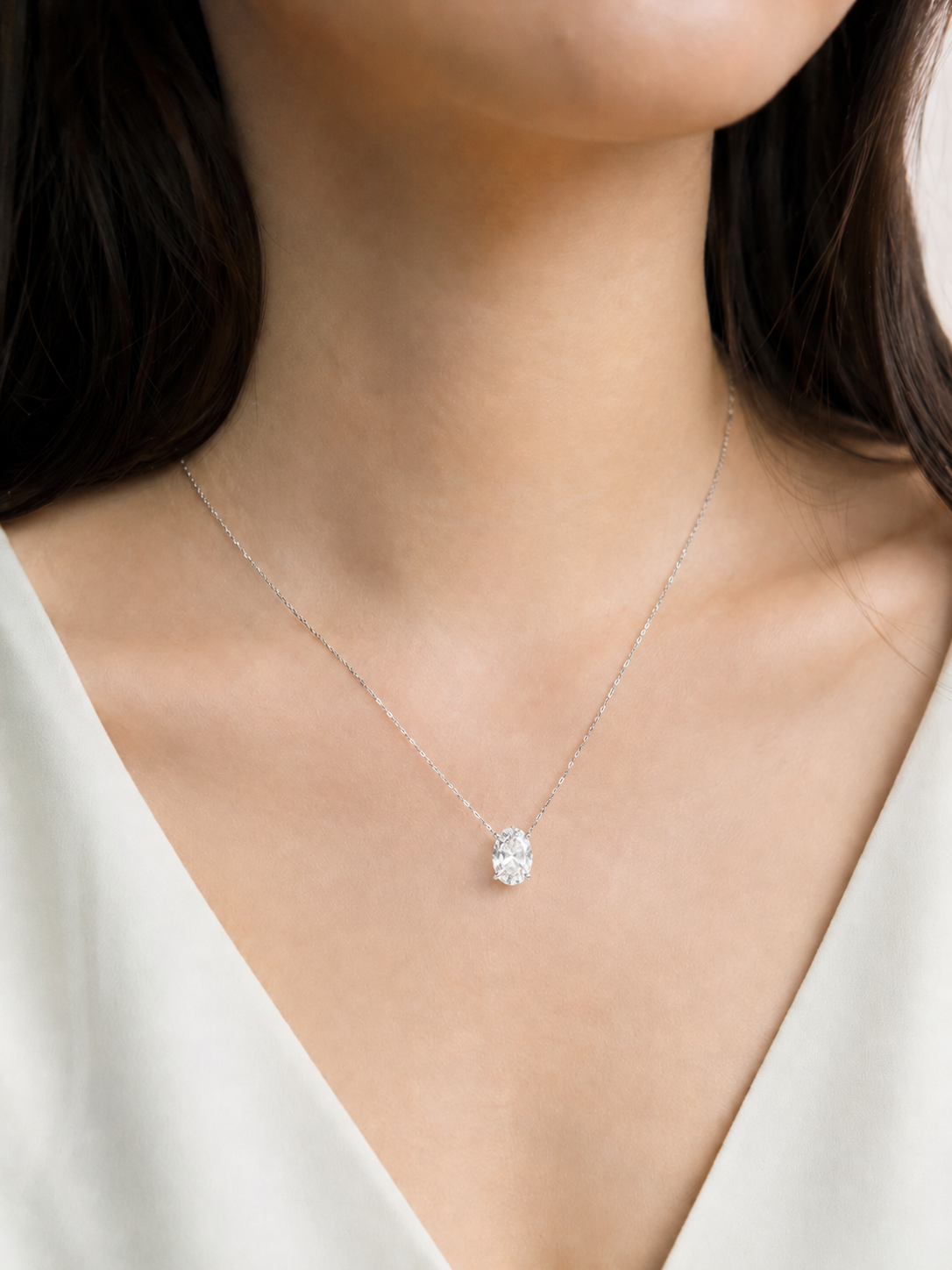 Arevyn Solt Lab Grown Diamond Pendant