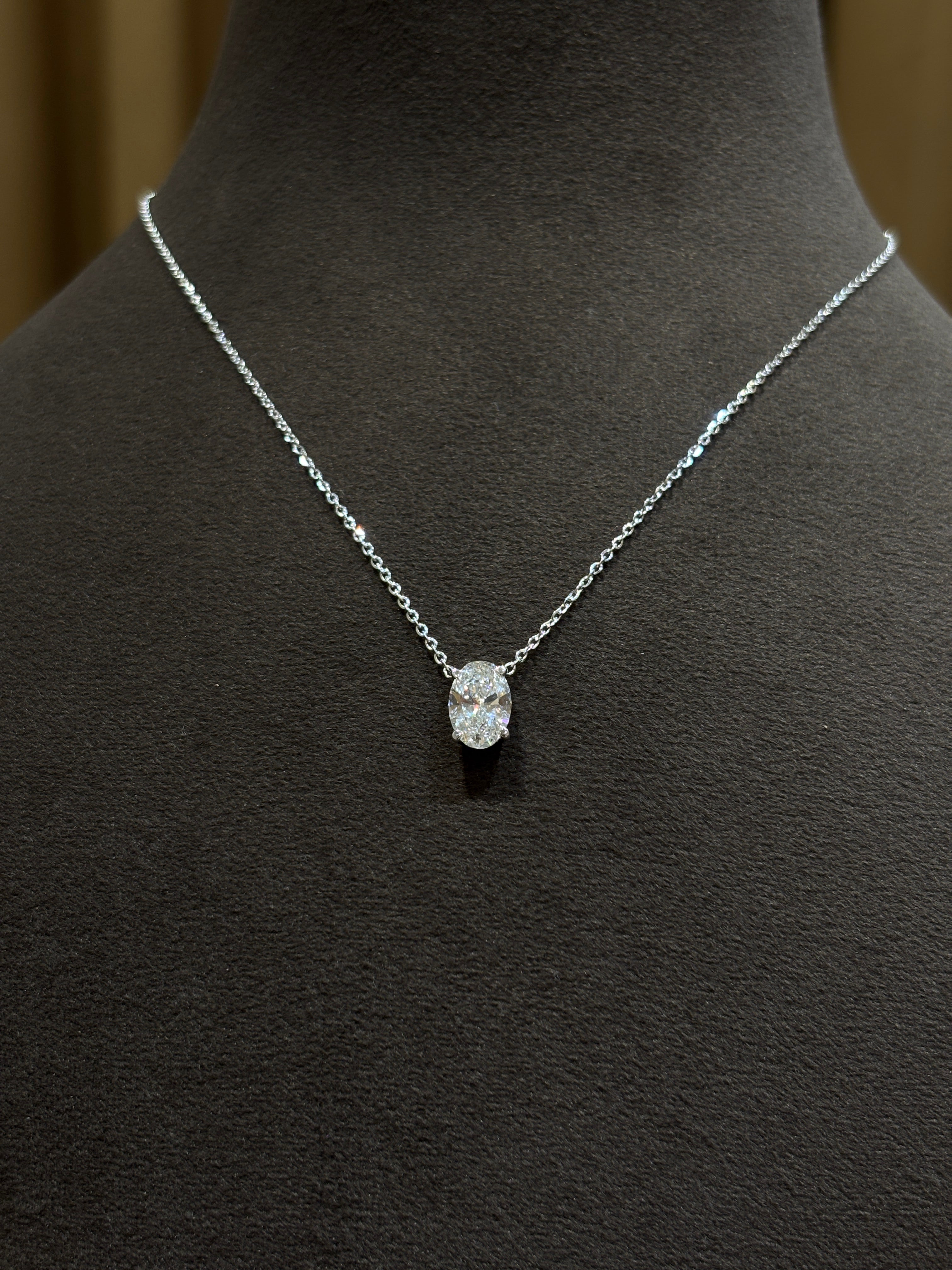 Arevyn Solt Lab Grown Diamond Pendant