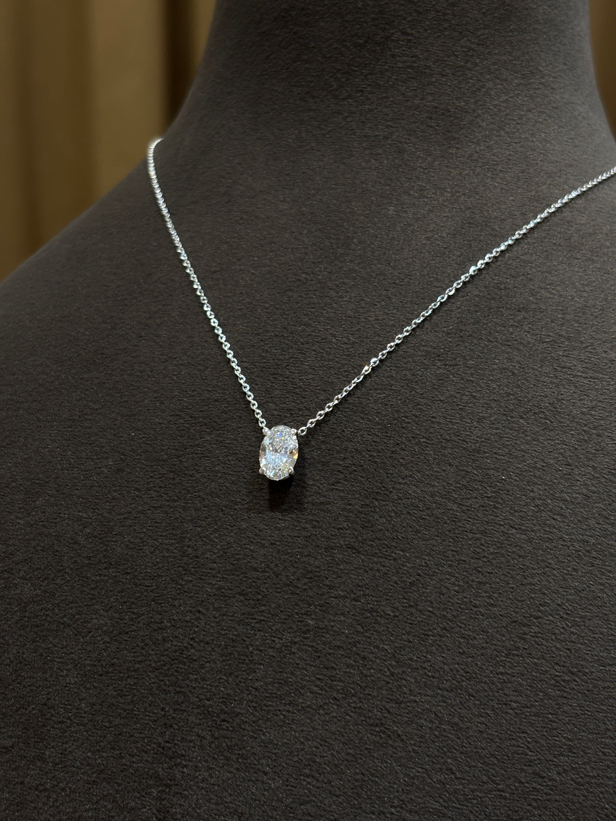 Arevyn Solt Lab Grown Diamond Pendant