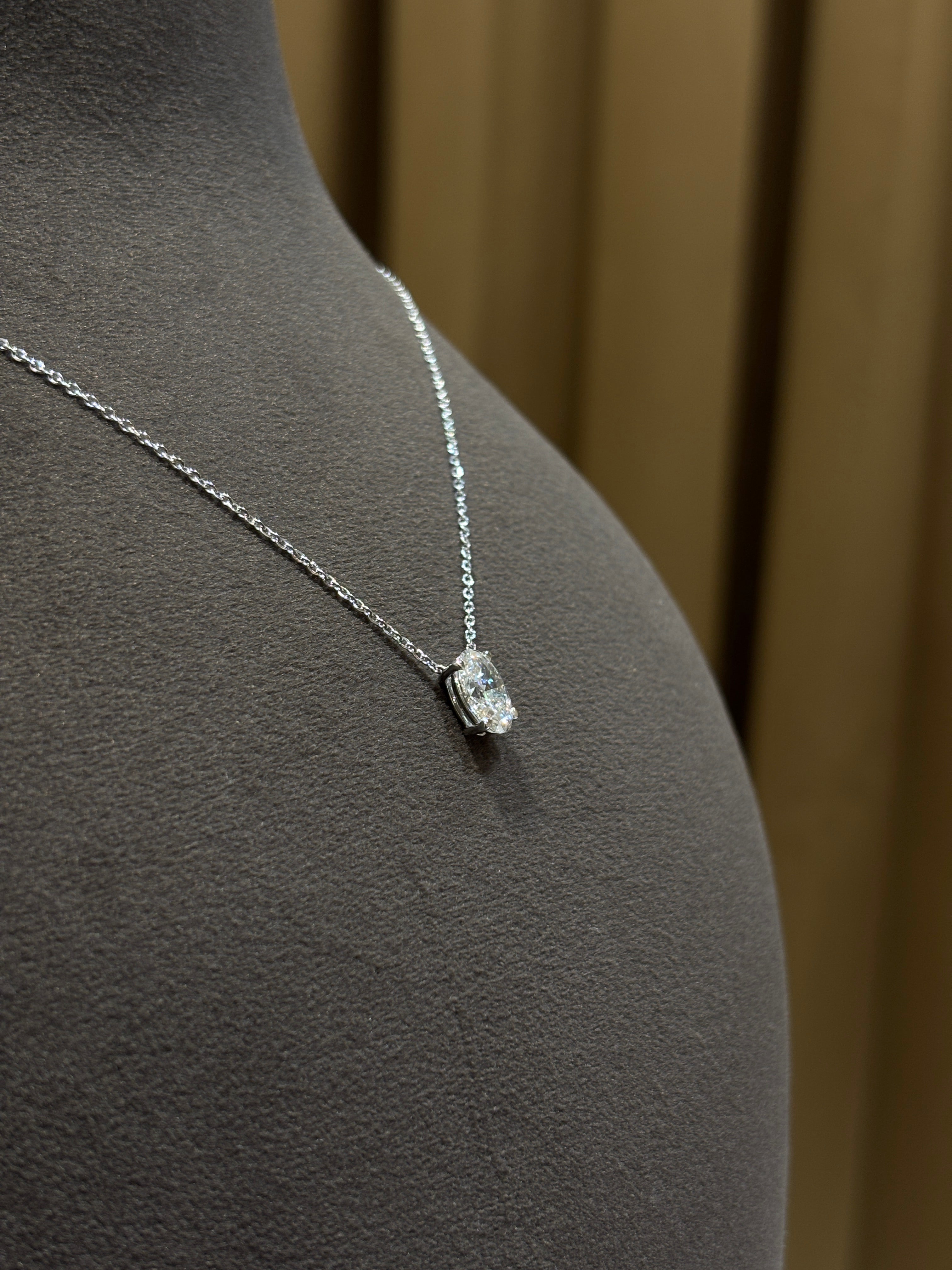 Arevyn Solt Lab Grown Diamond Pendant