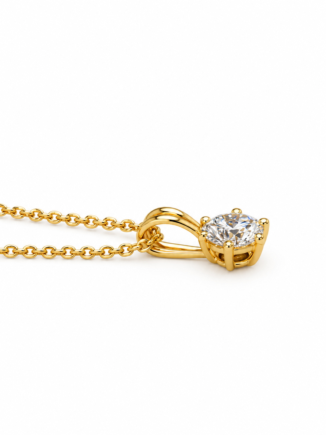 Eleanor Cherish Lab Diamond Pendant
