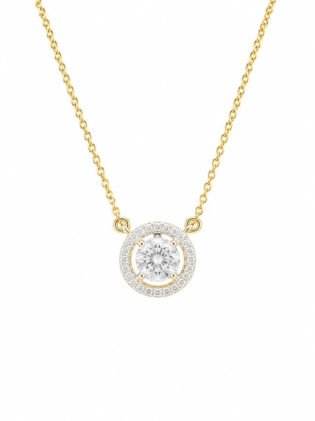 Belara Lab Diamond Pendant