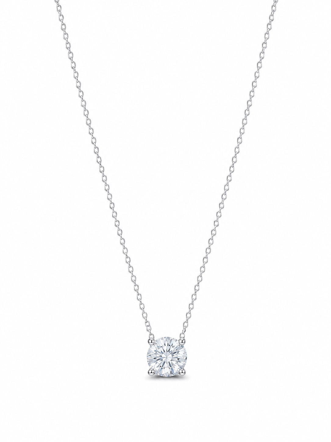 Zivara 79 Pointer Lab Diamond Solitaire Pendant