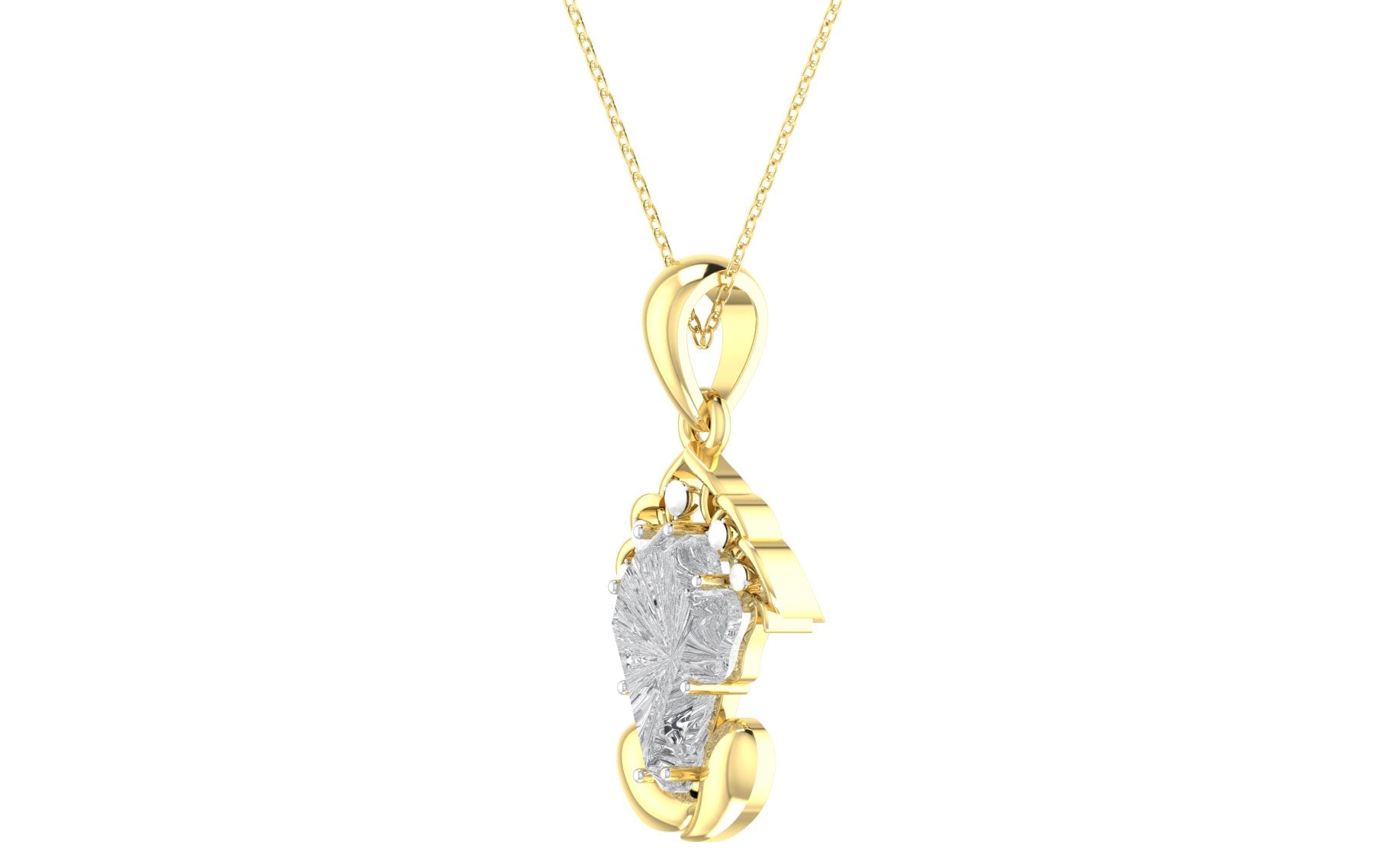 Xueli Lab Diamond Pendant – Charming & Clean