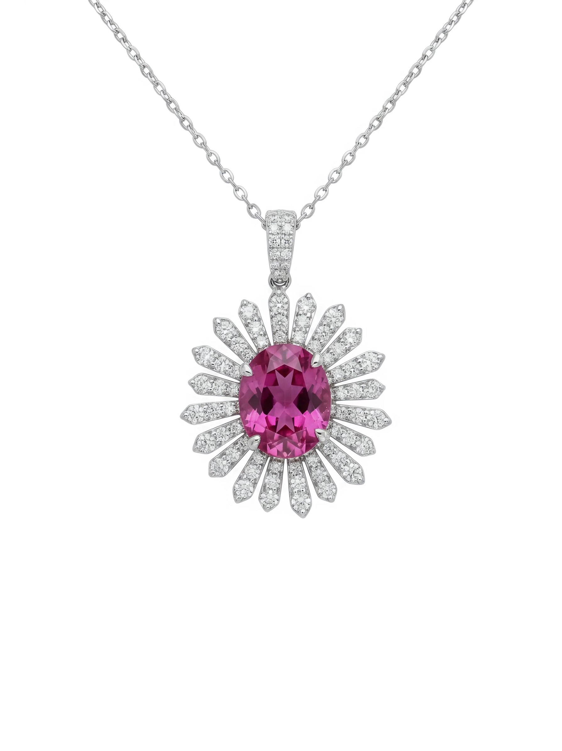 Isola Glow Lab Diamond Pendant