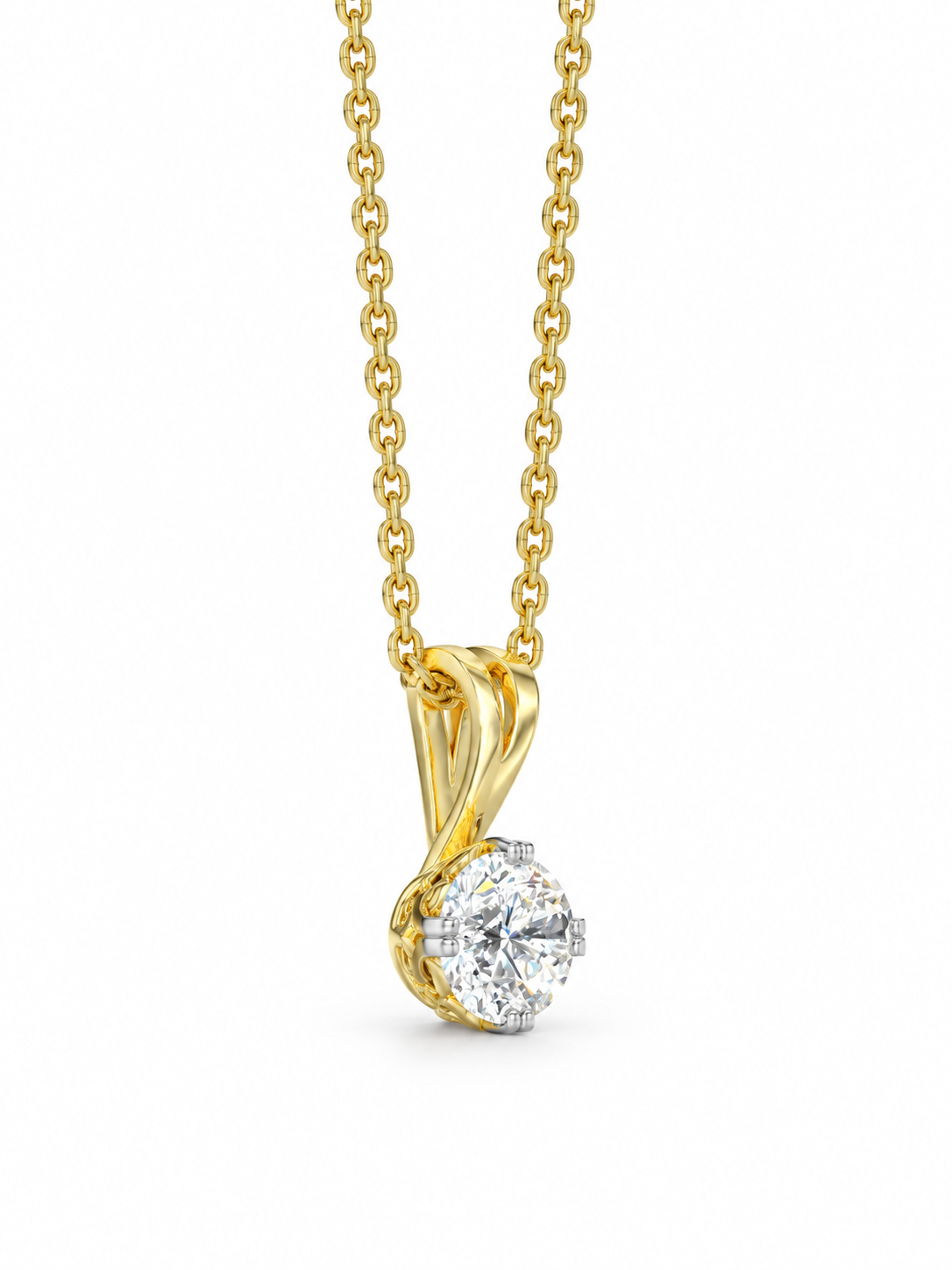 Zelvreth Calni Lab Grown Diamond Pendant