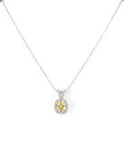 Xyrisa Crest Lab Diamond Pendant