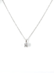 Lyrisa Crest Lab Diamond Pendant