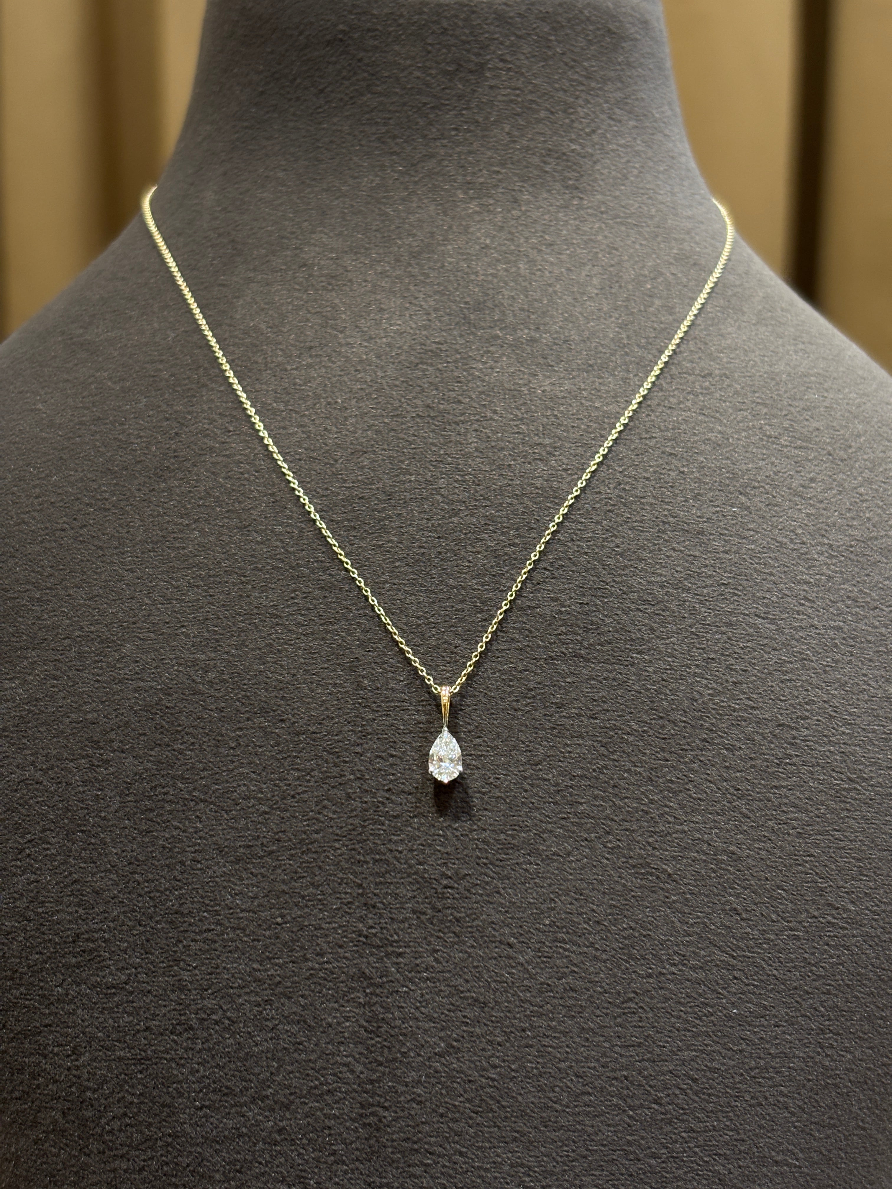 Calven Orith Lab Grown Diamond Pendant