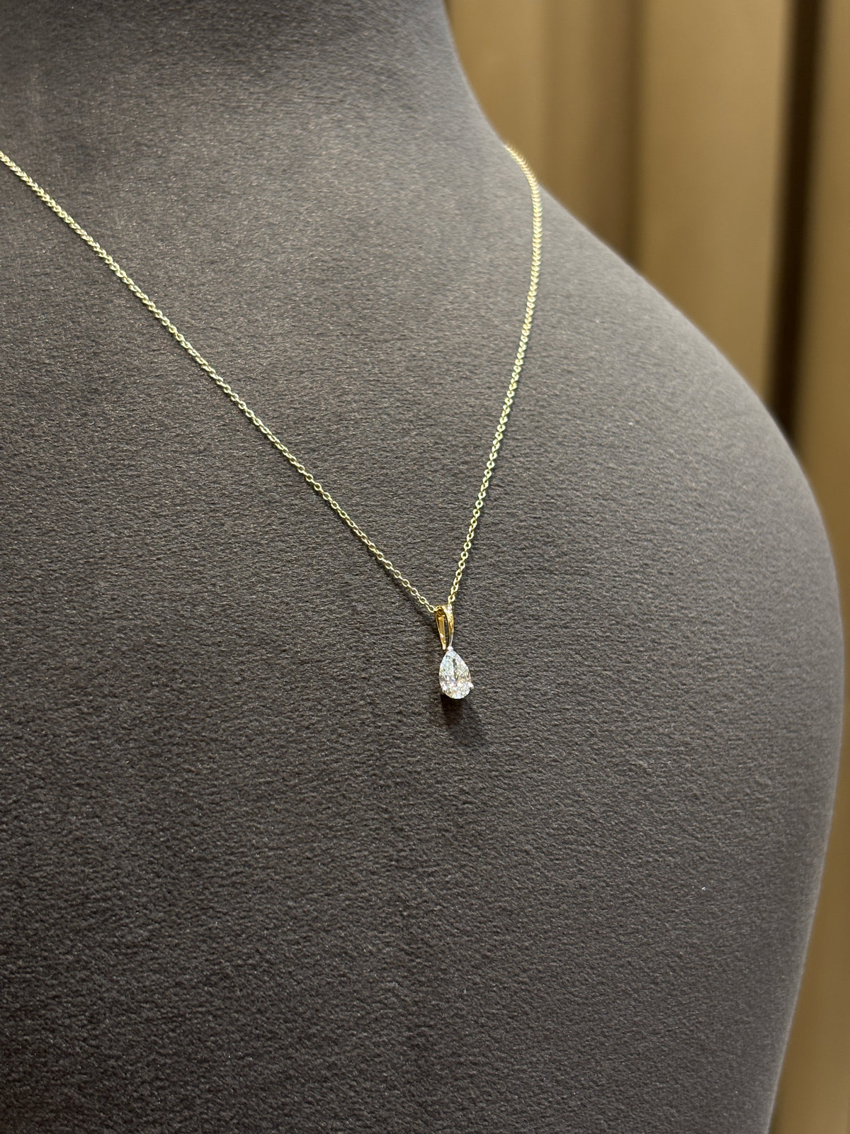 Calven Orith Lab Grown Diamond Pendant