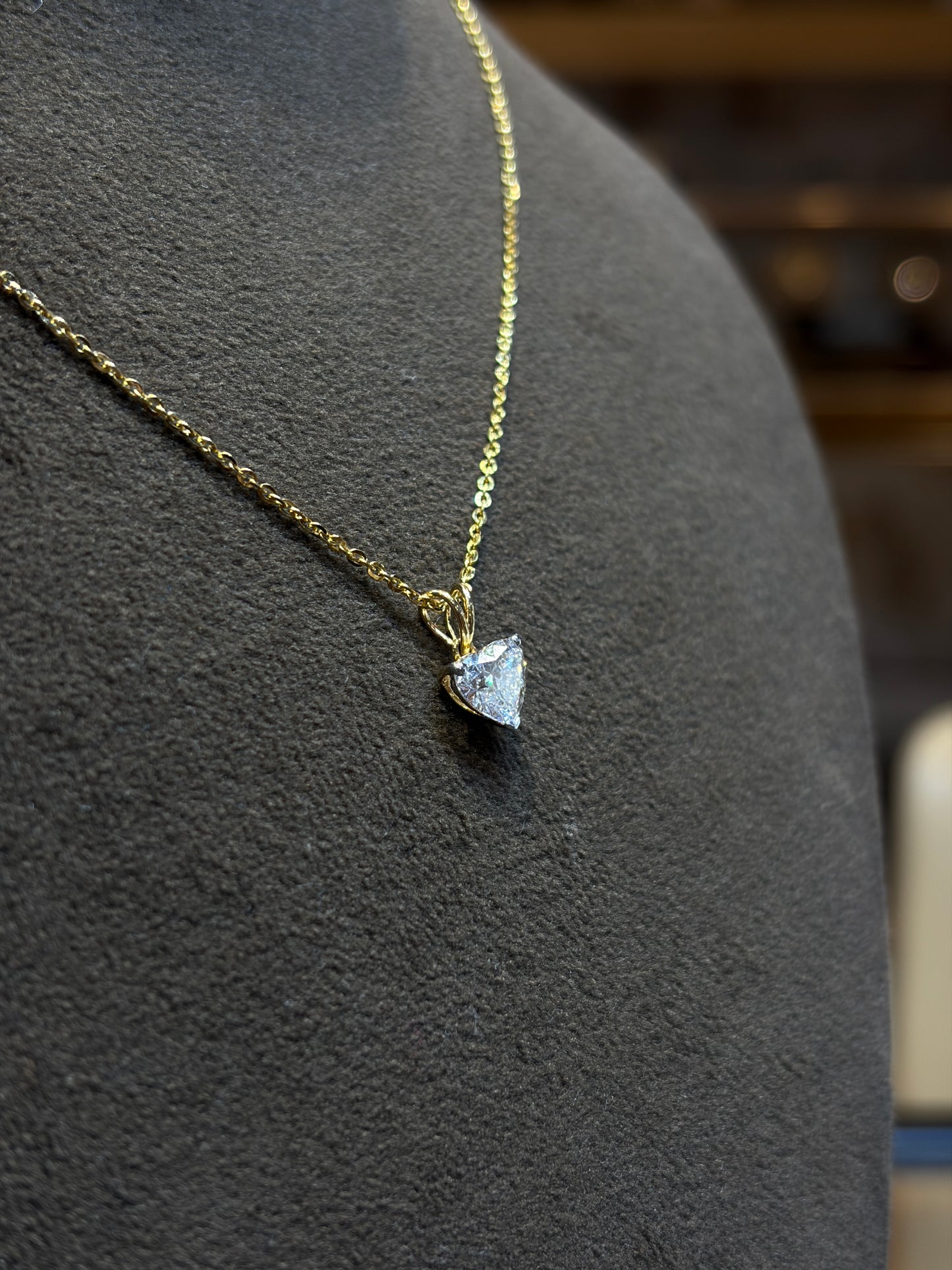 Midnight Crest Lab Diamond Ring