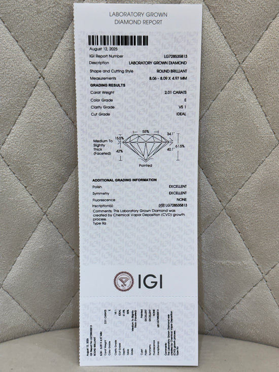 Midnight Dune Lab Diamond Pendant