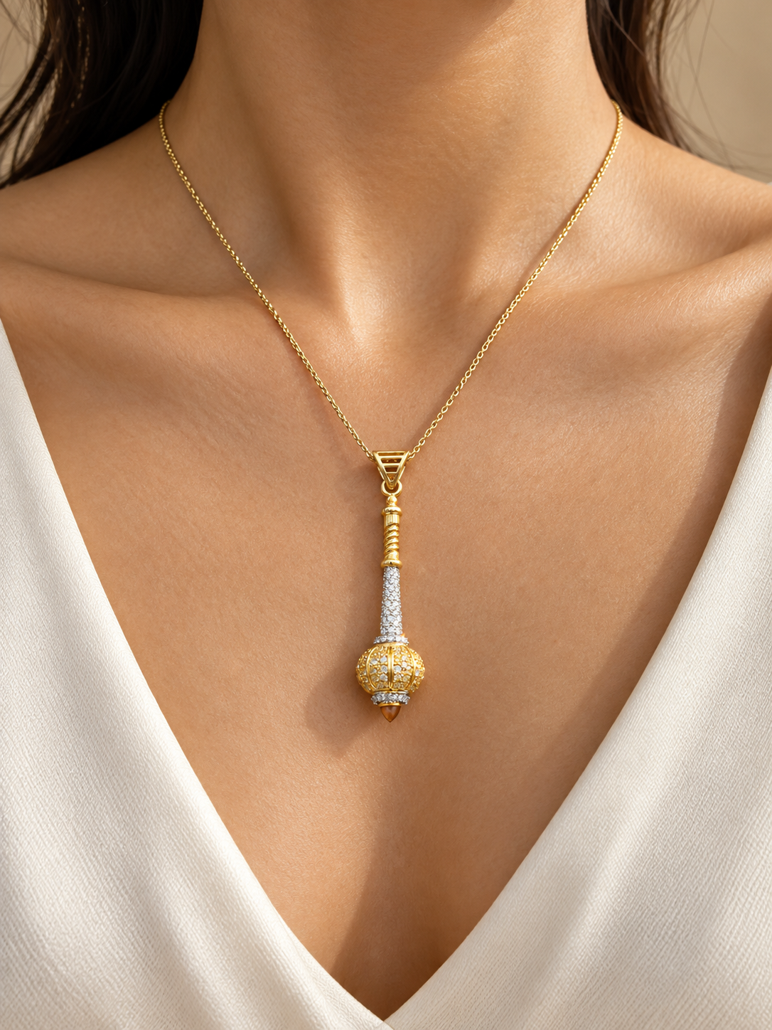 Kaia Arc Lab Diamond Pendant
