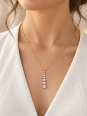 Thyrvane Drolx Lab Grown Diamond Pendant
