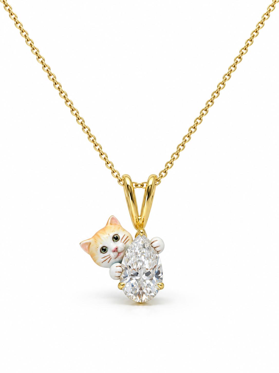 Maya Arc Lab Diamond Pendant