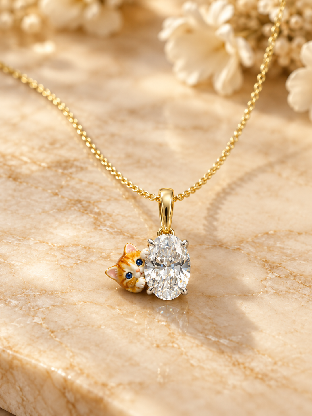 Thyven Drolsith Lab Grown Diamond Pendant