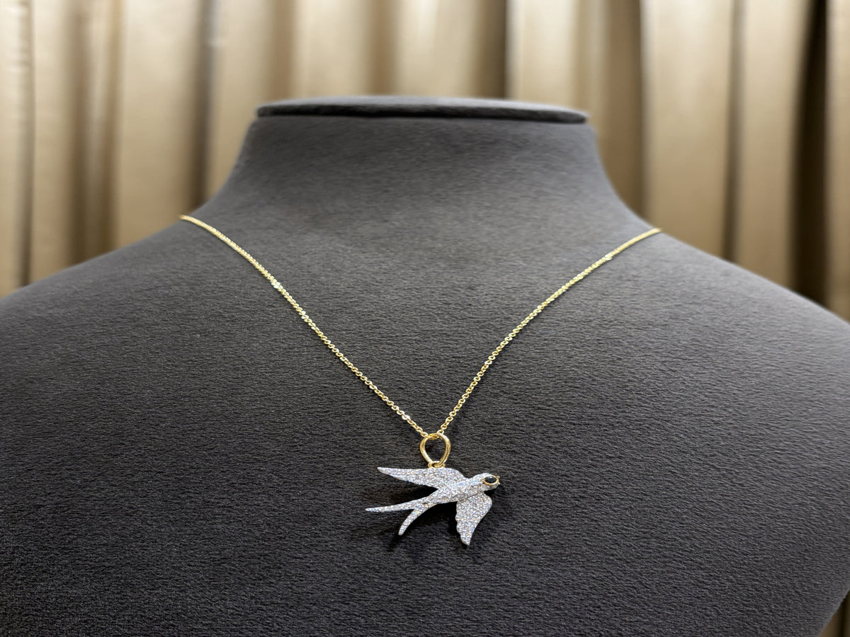 Lata Arc Lab Diamond Pendant