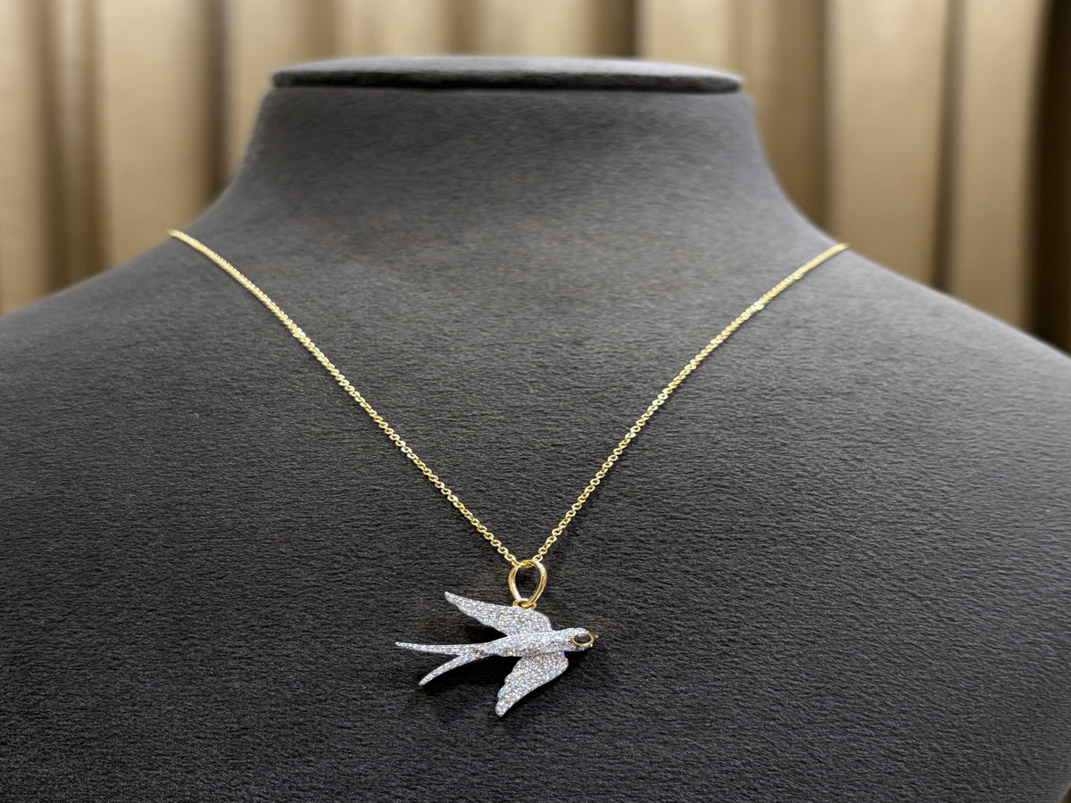 Lata Arc Lab Diamond Pendant