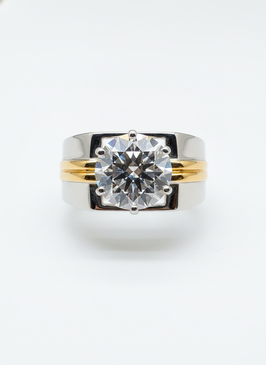 Lyric Eternity Lab Diamond Ring