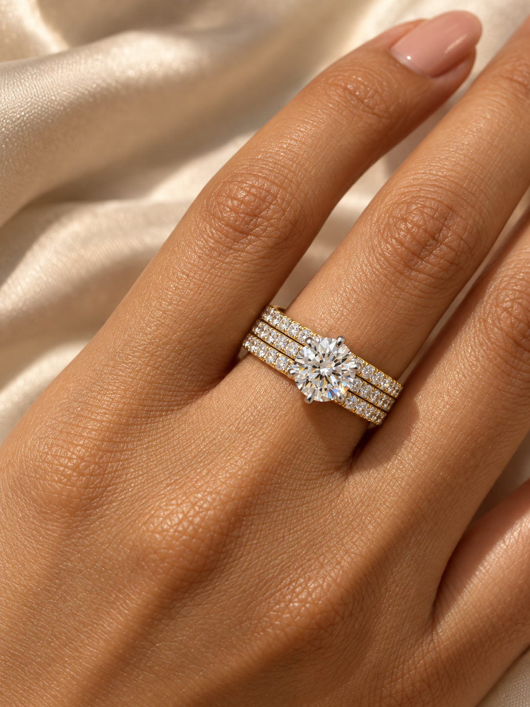Orla Arc Lab Diamond Ring