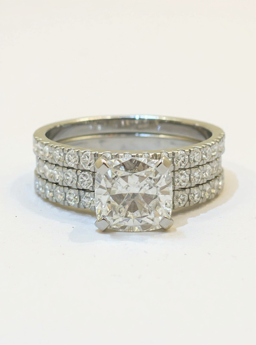 Celestial Bloom Lab Diamond Ring