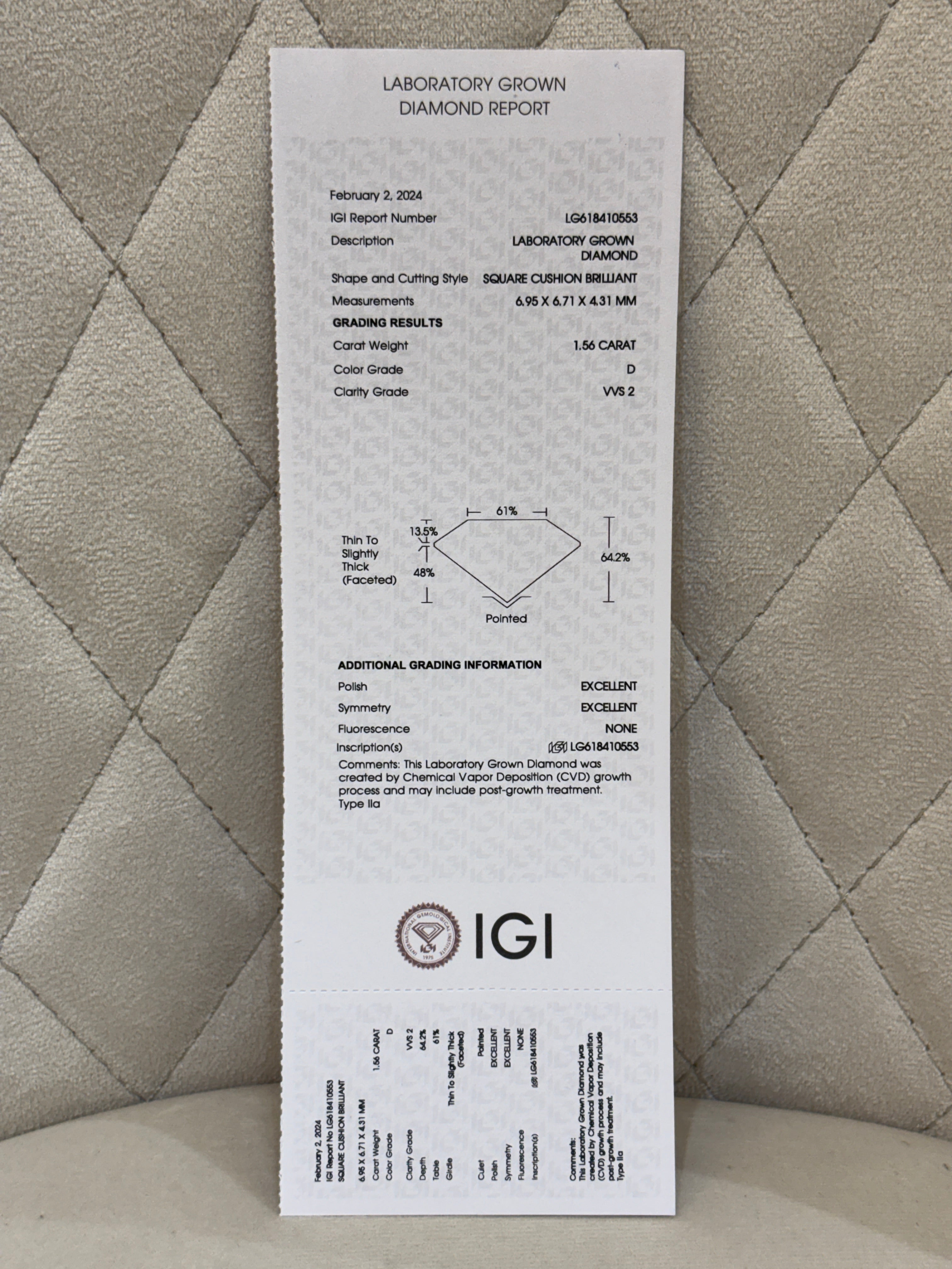 Celestial Bloom Lab Diamond Ring