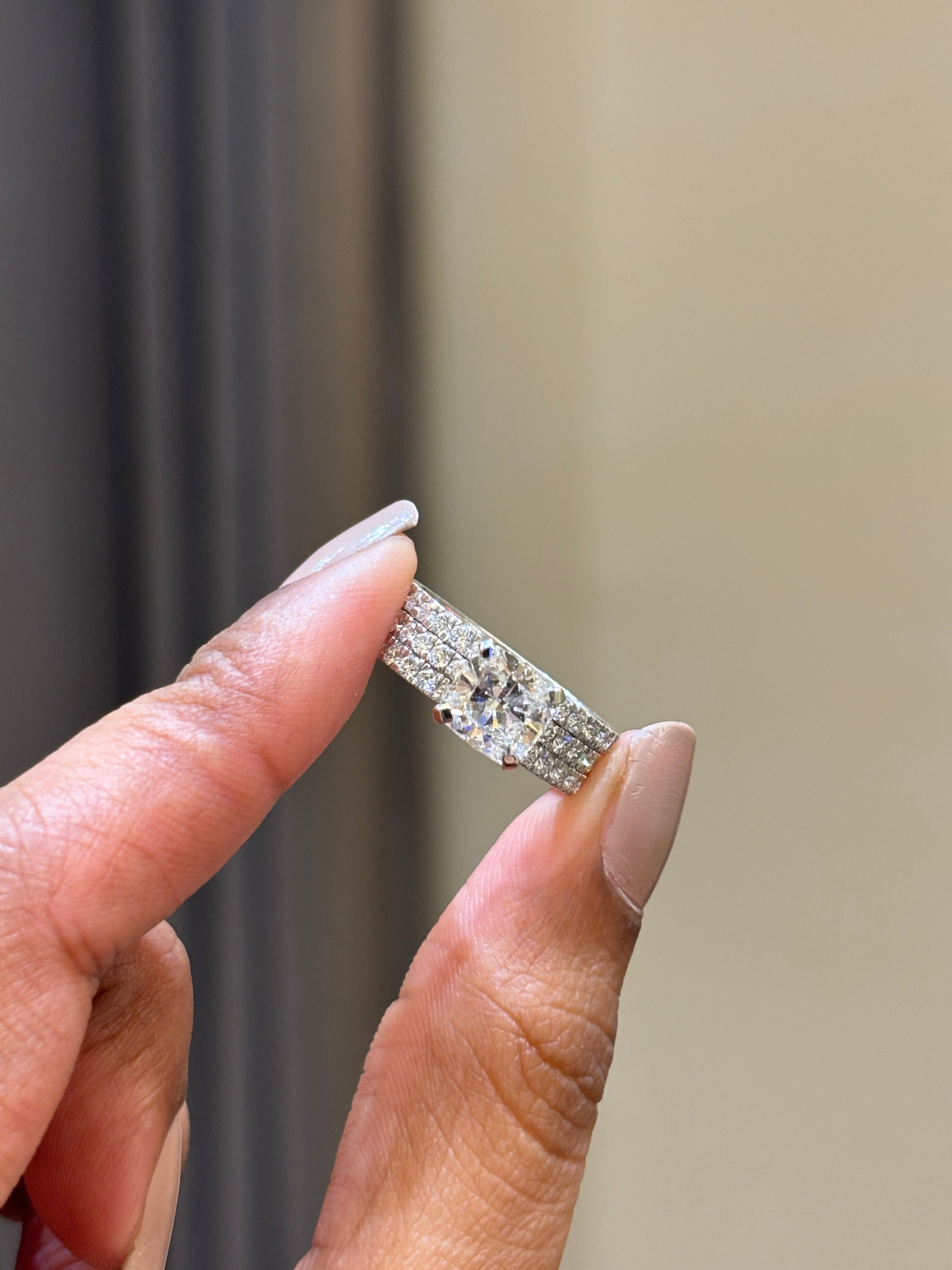 Celestial Bloom Lab Diamond Ring