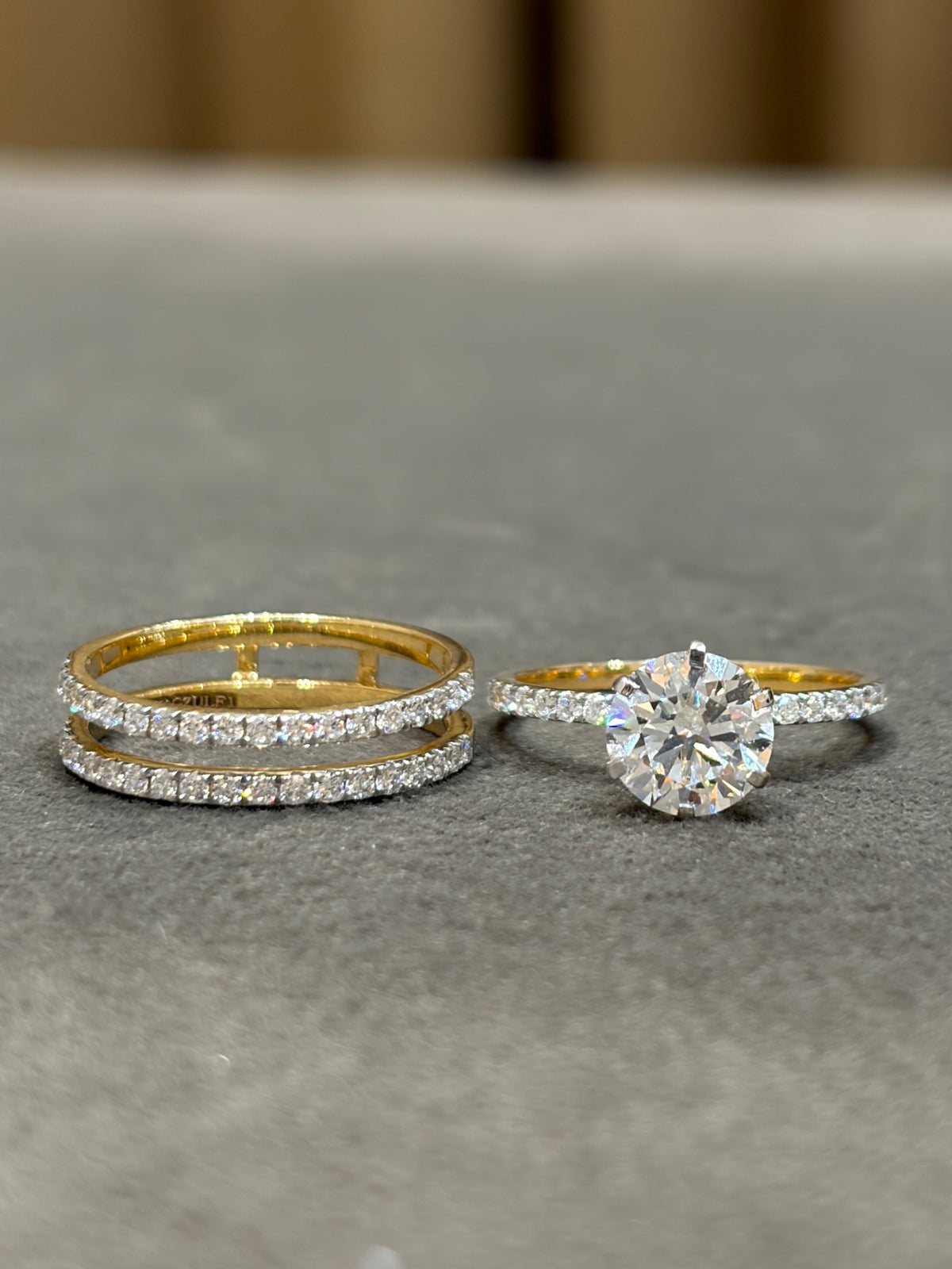 Uma Arc Lab Diamond Ring