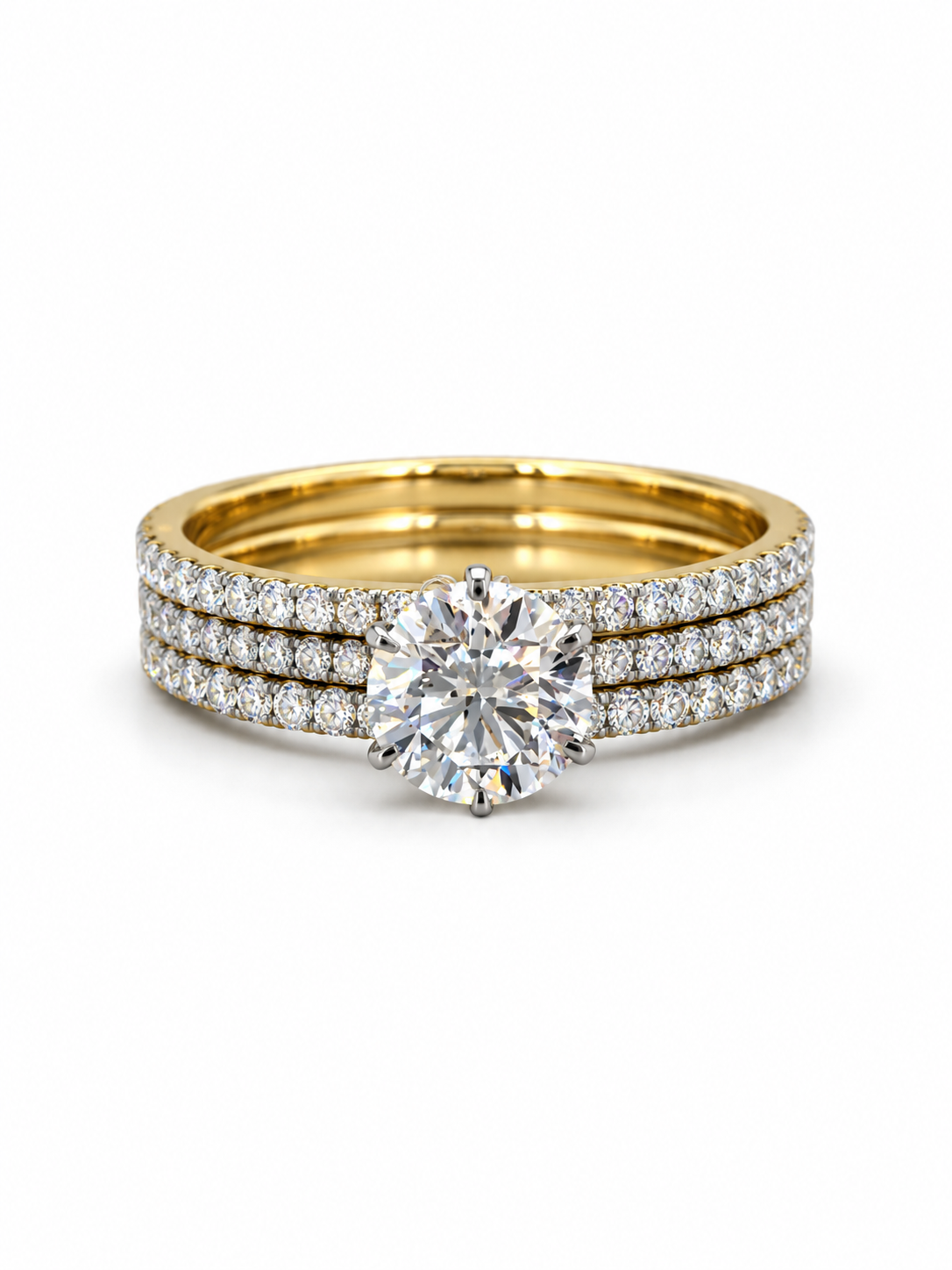 Yeva Arc Lab Diamond Ring