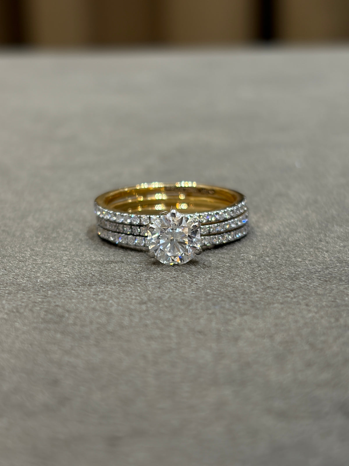 Yeva Arc Lab Diamond Ring