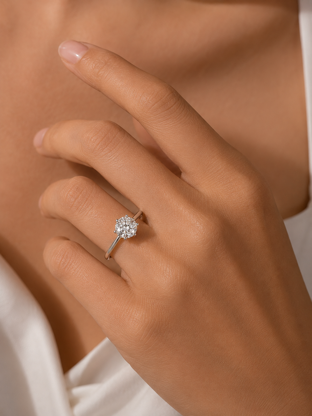 Quelith Dorn Lab Diamond Ring