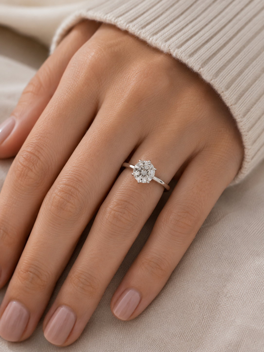 Divinara Lab Diamond Ring