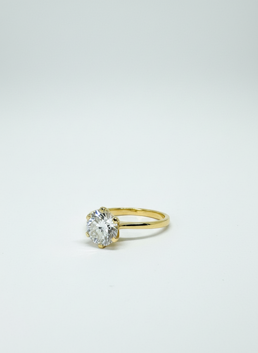 Sacred Bloom Lab Diamond Ring
