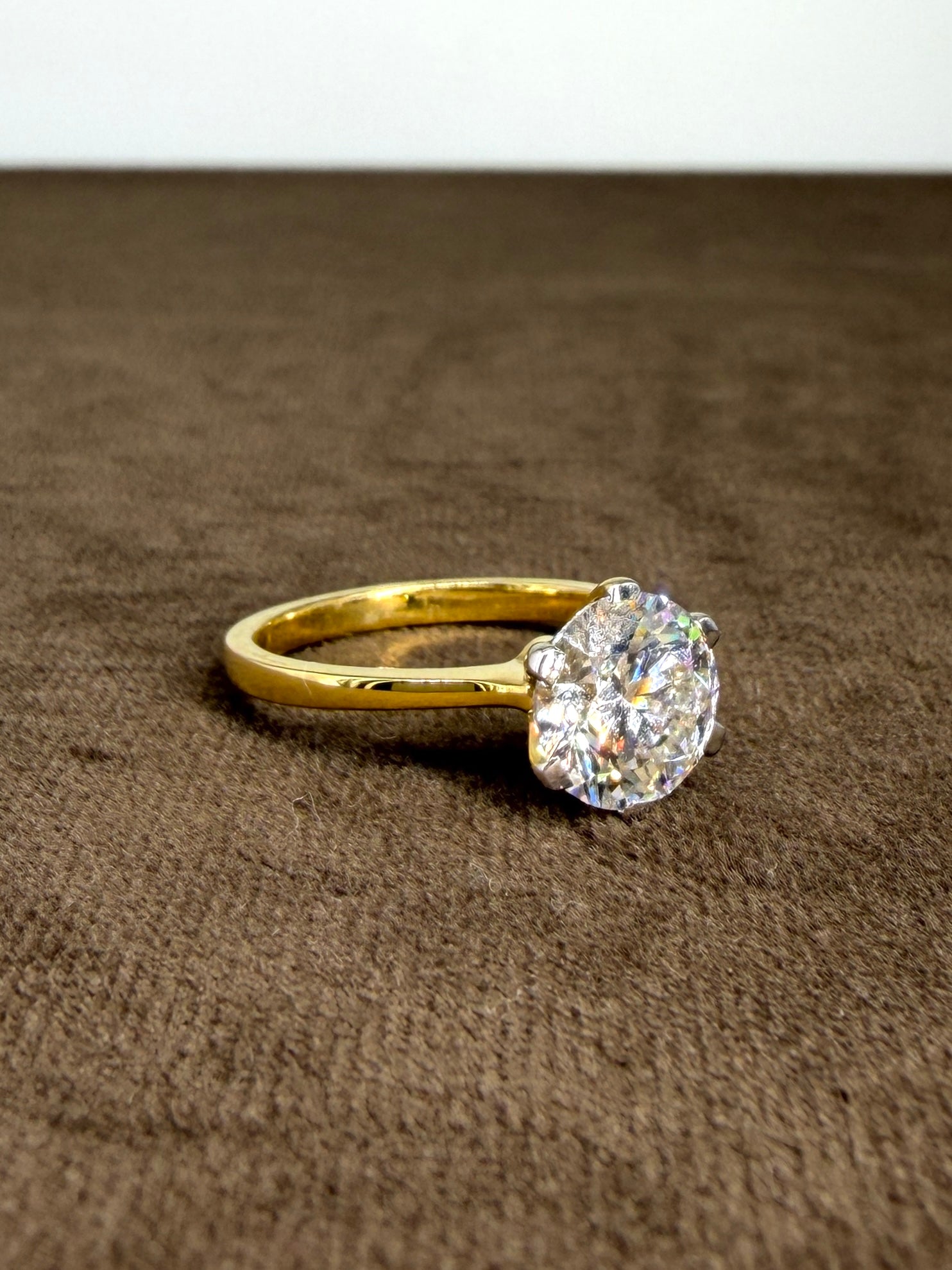 Sacred Bloom Lab Diamond Ring