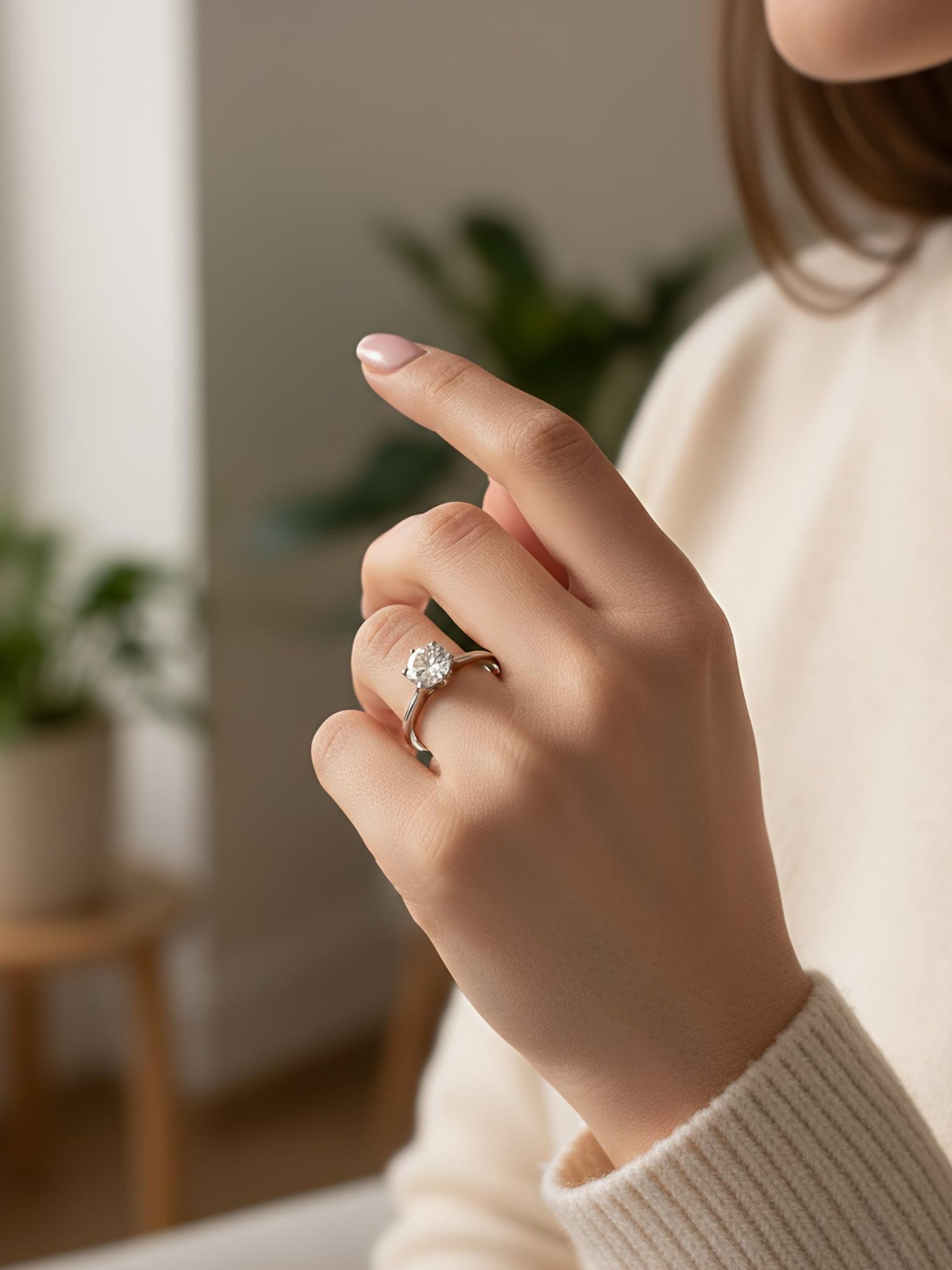 Lunaria Quest Lab Diamond Ring