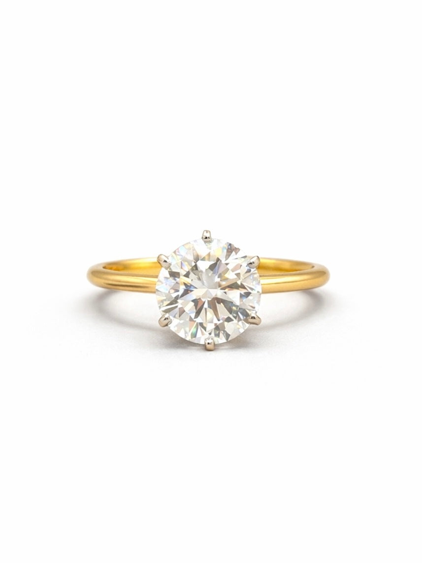Cove Pavé Lab Diamond Ring