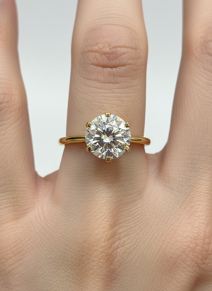 Cove Pavé Lab Diamond Ring
