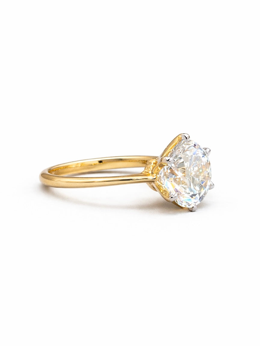 Cove Pavé Lab Diamond Ring