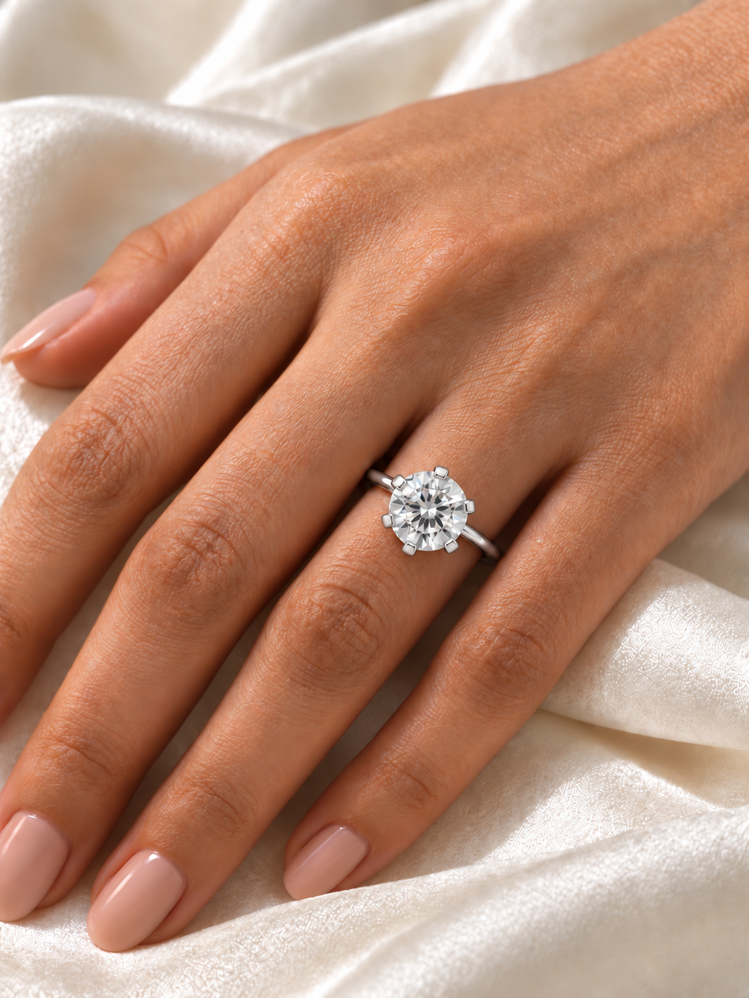 Sophia Heliotrope Lab Diamond Ring