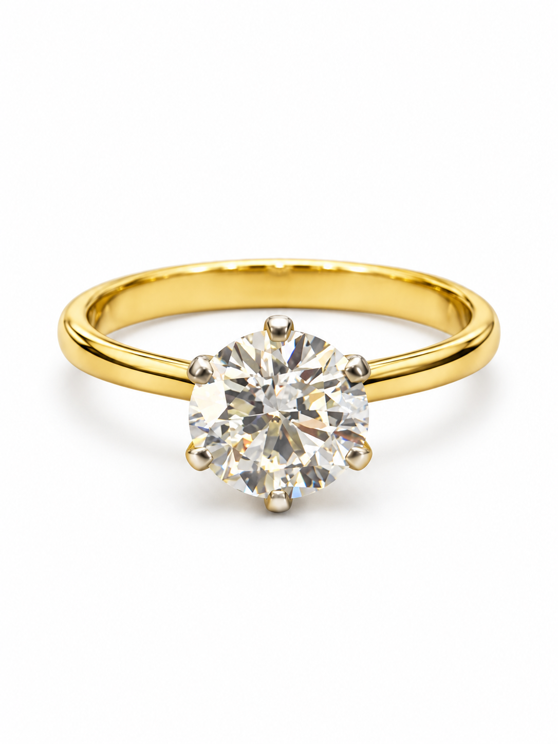 Lillian Begonia Lab Diamond Ring